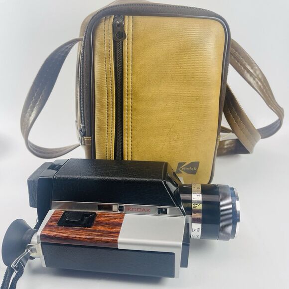 KODAK XL360 Movie Camera 8mm with Case and Film - Parts Only - Picture 1 of 15